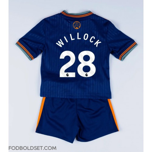 Newcastle United Joe Willock #28 Tredje trøje Børn 2025-26 Kortærmet (+ Korte bukser)